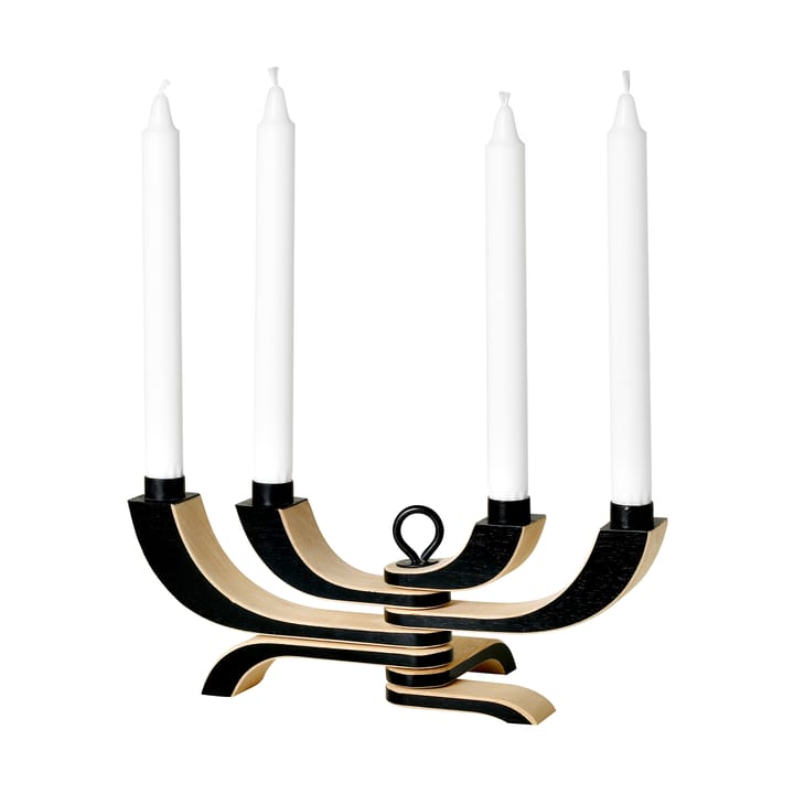 Candelabro Nordic Light, 4 brazos - negro - Design House Stockholm