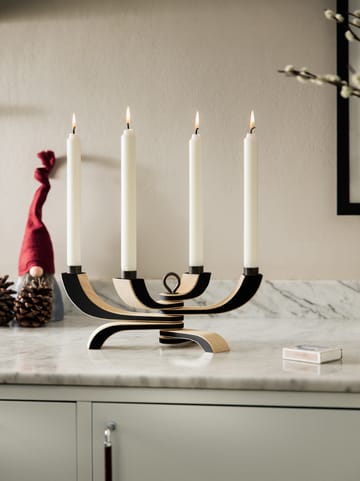 Candelabro Nordic Light, 4 brazos - negro - Design House Stockholm