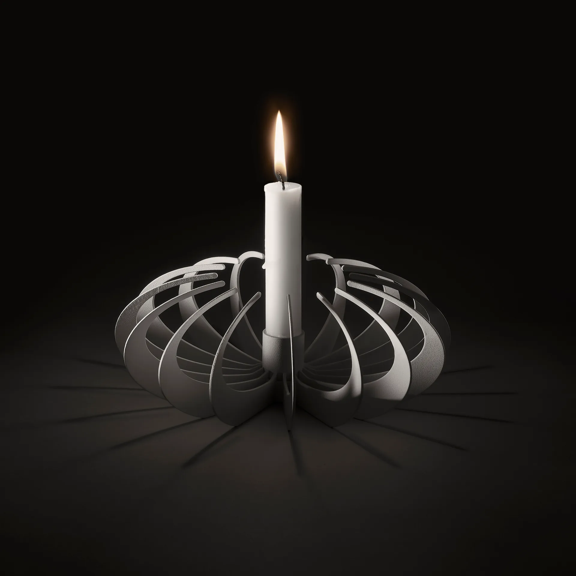 Candelabro Shadow, blanco Design House Stockholm
