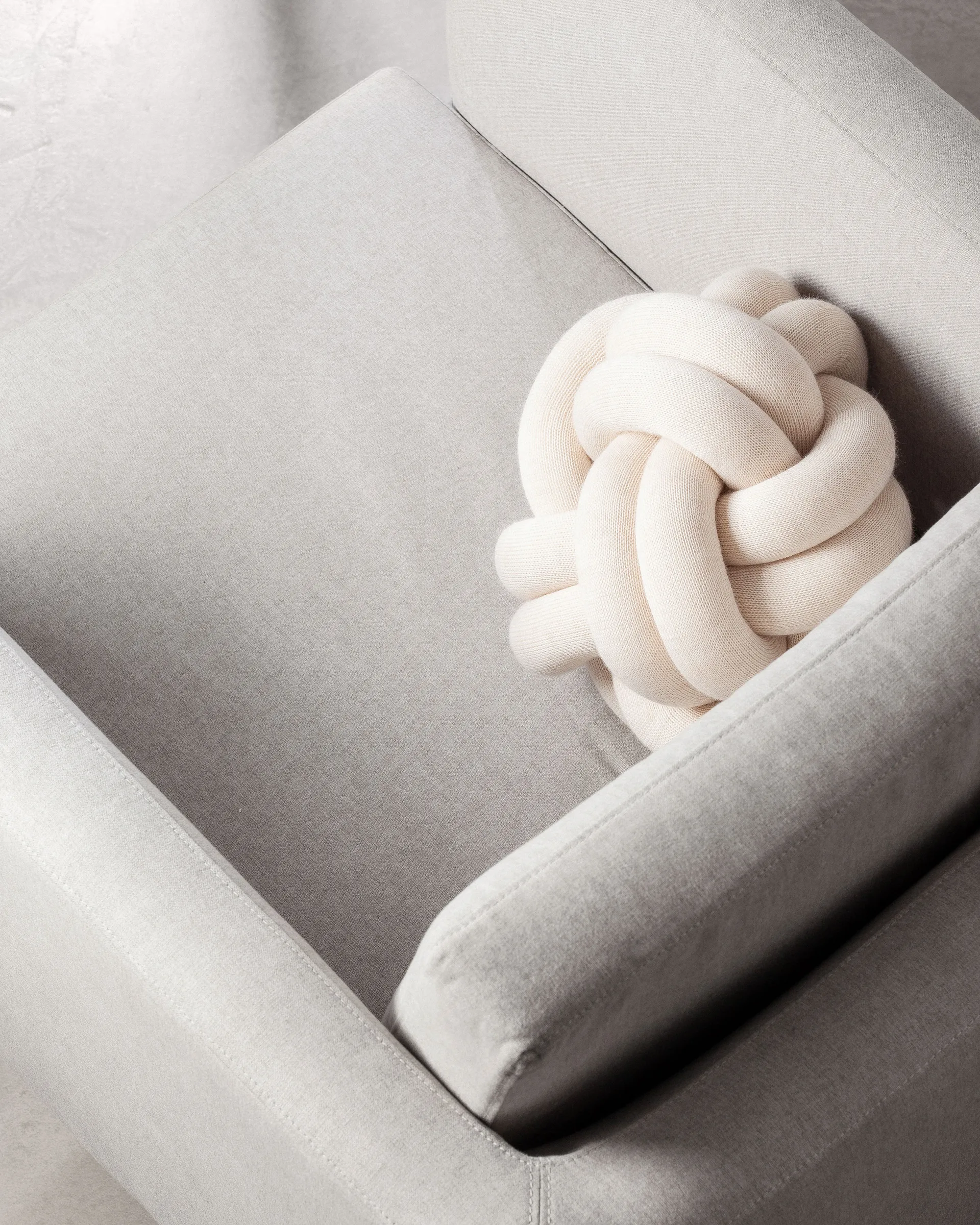 Cojín Knot, Cream Design House Stockholm