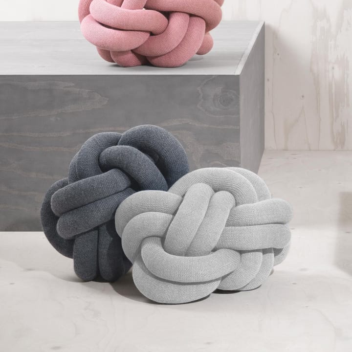 Cojín Knot, gris claro Design House Stockholm