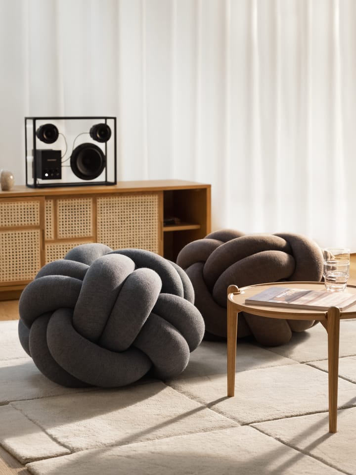 Cojín Knot M, Grey Design House Stockholm