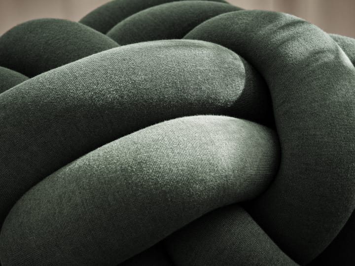 Cojín Knot XL, Forest Green Design House Stockholm