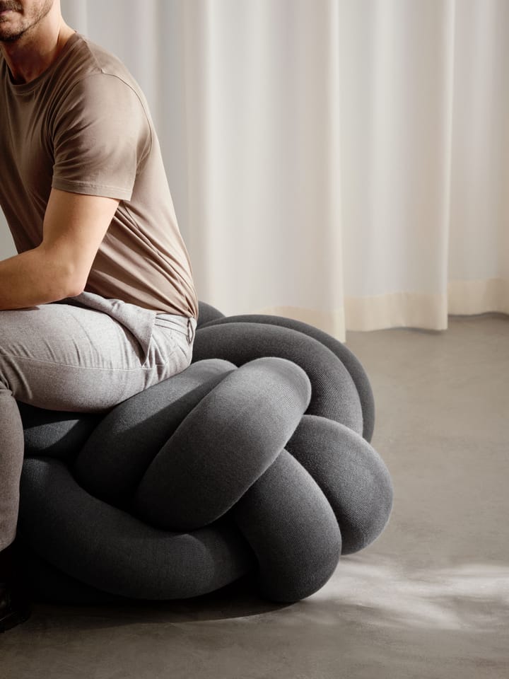 Cojín Knot XL, Grey Design House Stockholm