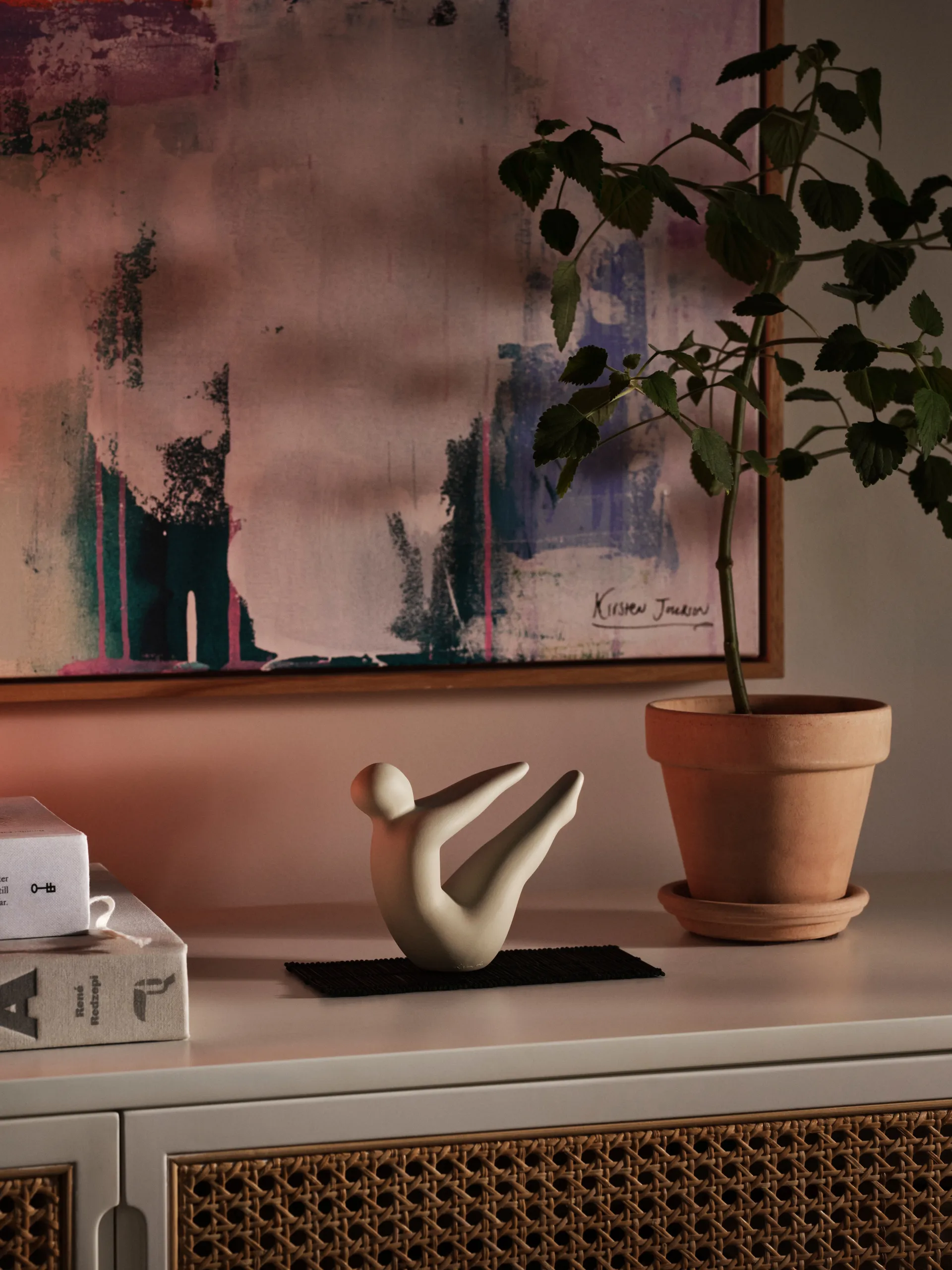 Decoración Yoga no. 2, Light grey Design House Stockholm