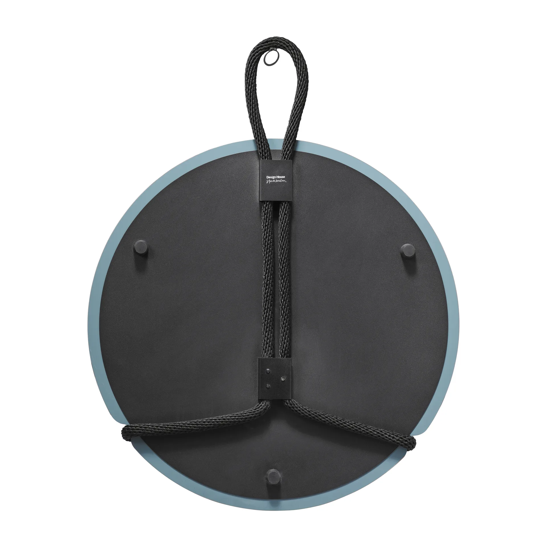 Espejo redondo Lasso, transparente-negro Design House Stockholm