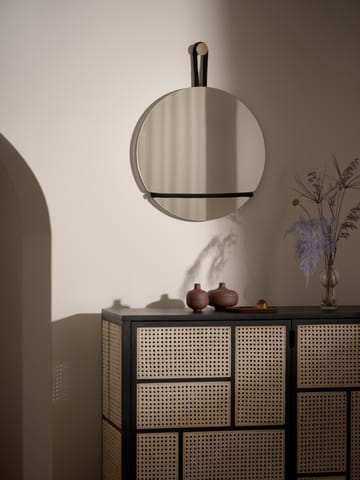 Espejo redondo Lasso - transparente-negro - Design House Stockholm