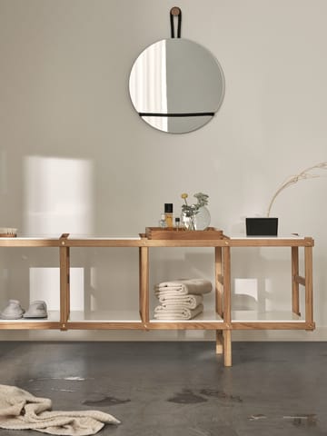 Espejo redondo Lasso - transparente-negro - Design House Stockholm