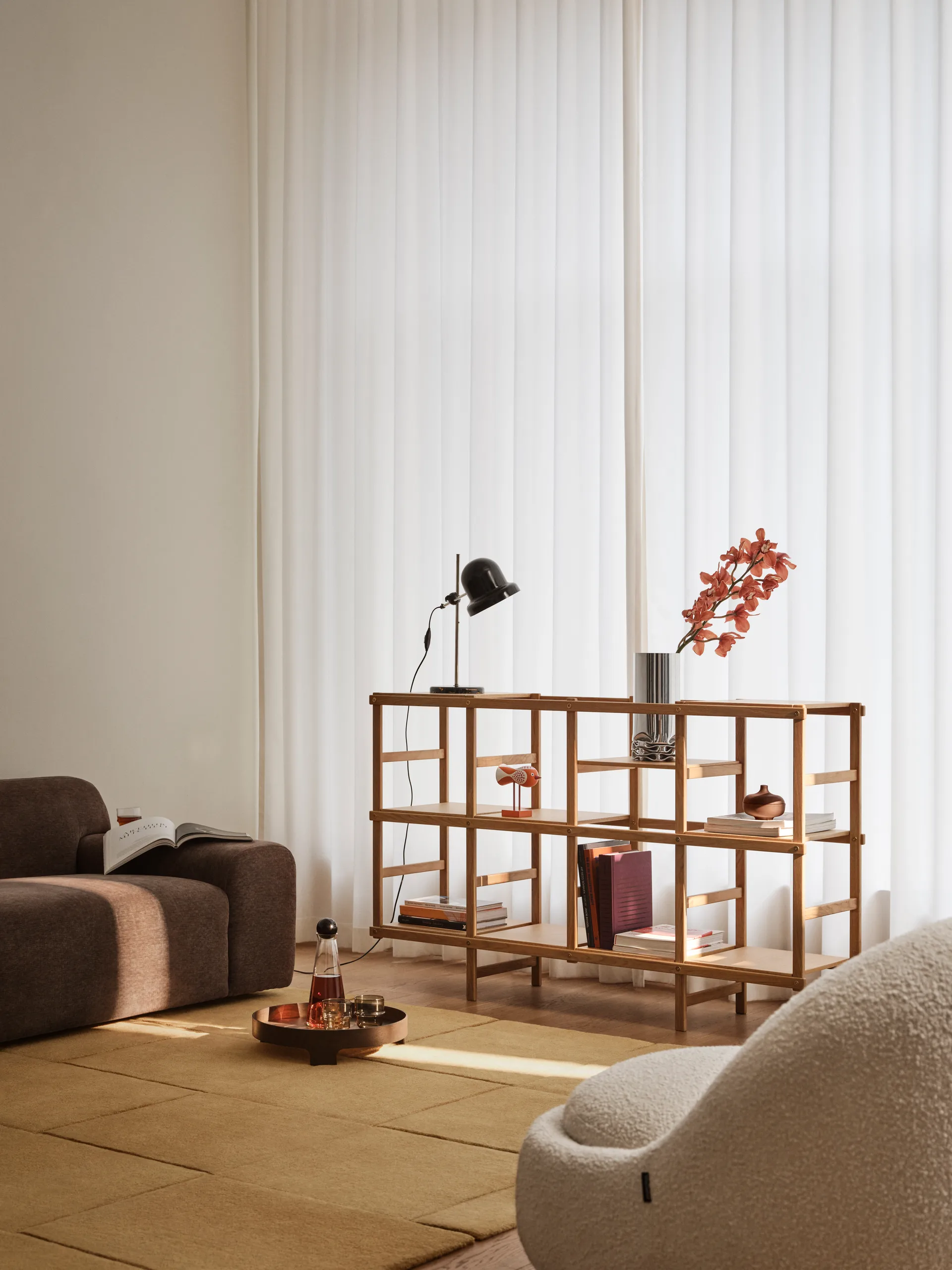 Estante Frame M 154 cm, Roble Design House Stockholm