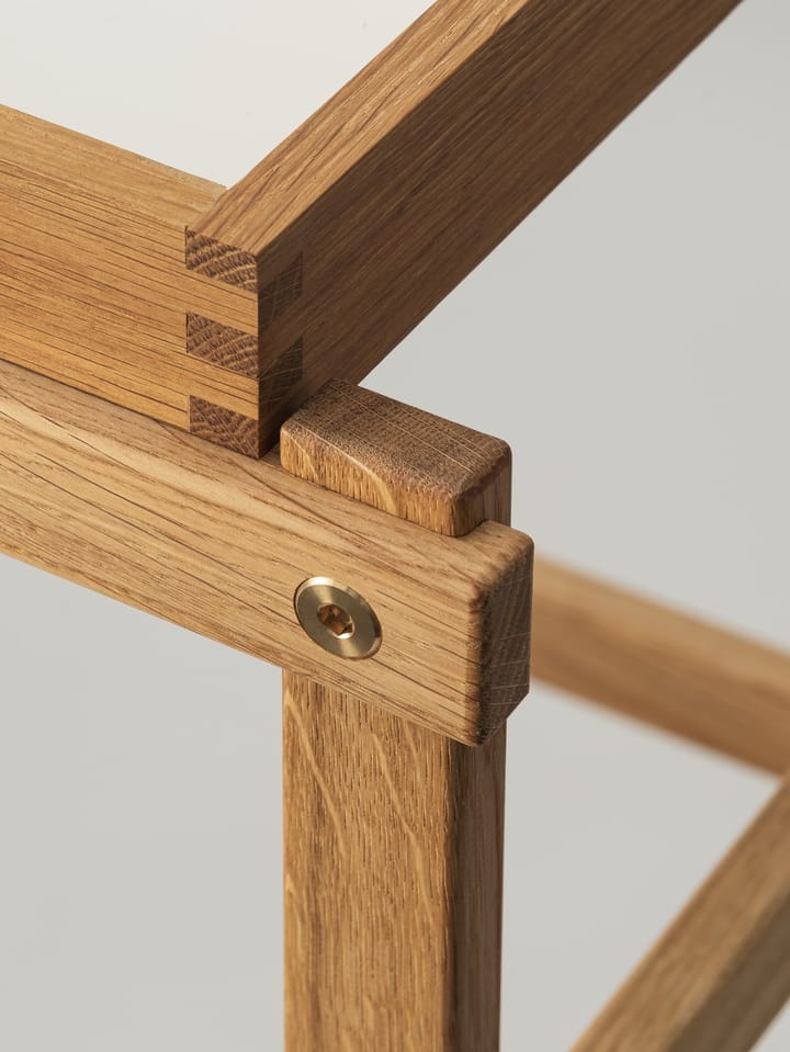 Estantería Frame baja , Roble-blanco Design House Stockholm