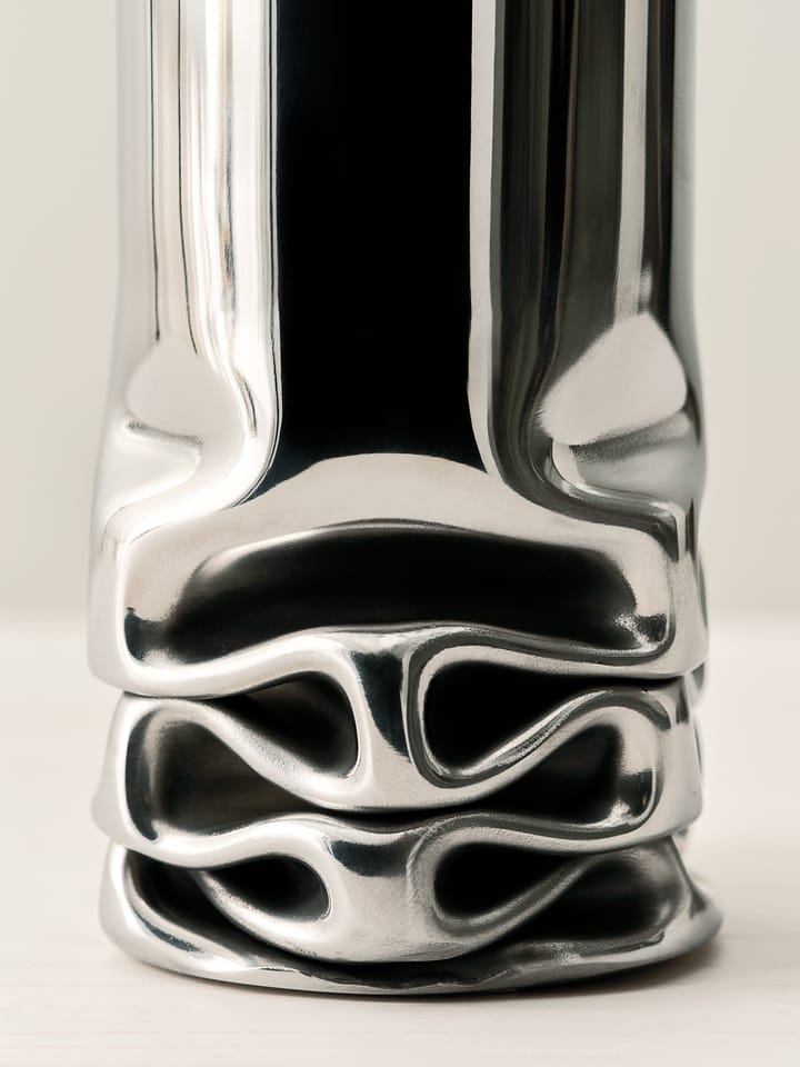 Jarrón Hydraulic 25 cm, Stainless Steel Design House Stockholm