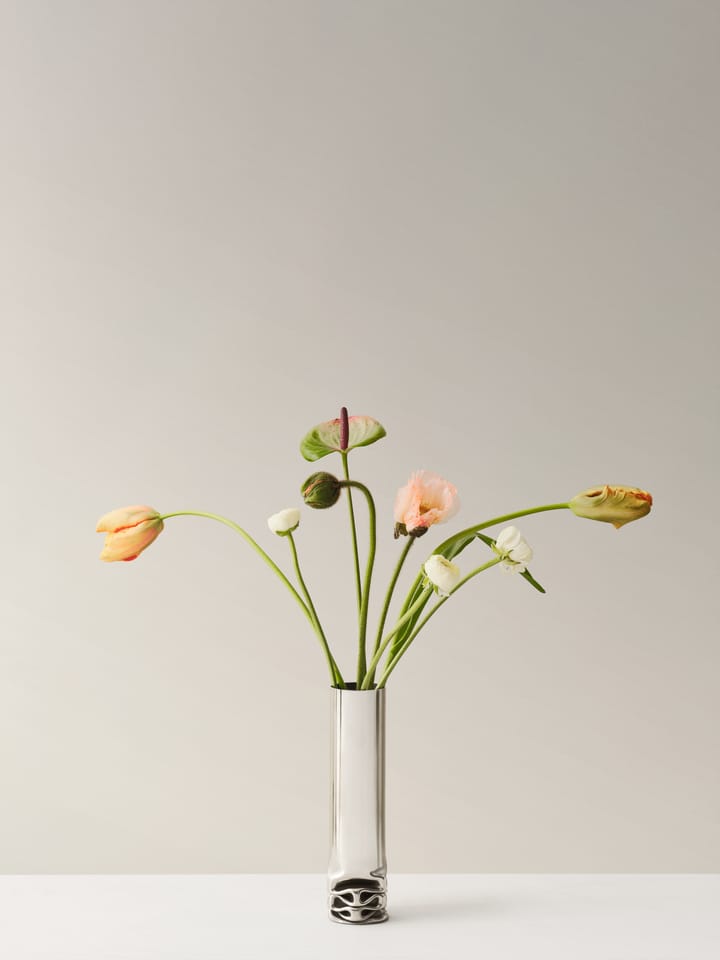 Jarrón Hydraulic 25 cm, Stainless Steel Design House Stockholm