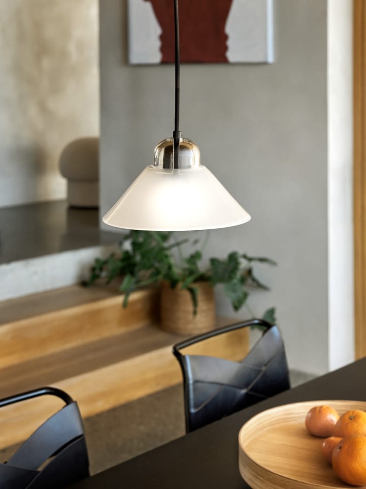 Lámpara colgante Kalo, Blanco-negro Design House Stockholm