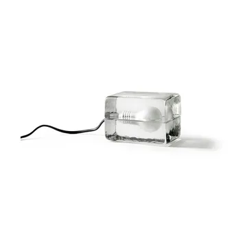 Lámpara de mesa Block Lamp Mini - Transparente, 12x8x7,5 cm - Design House Stockholm