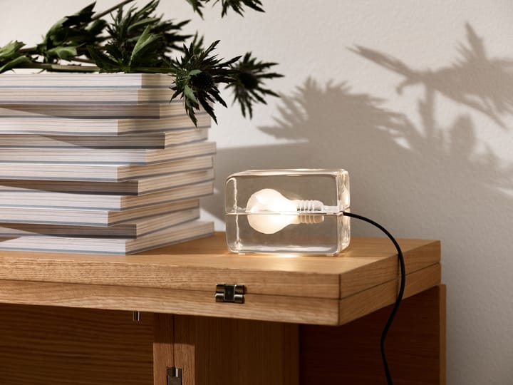 Lámpara de mesa Block Lamp mini, vidrio Design House Stockholm