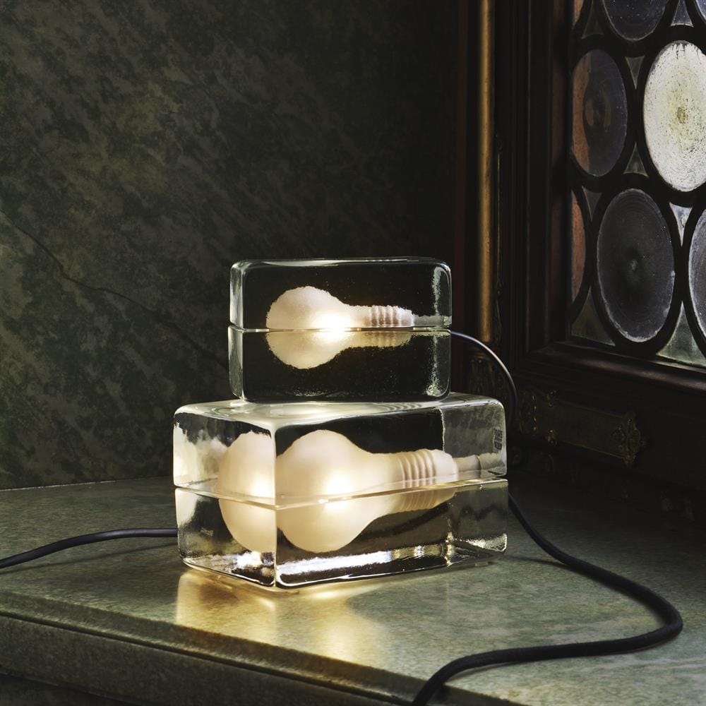 Lámpara de mesa Block Lamp mini, vidrio Design House Stockholm