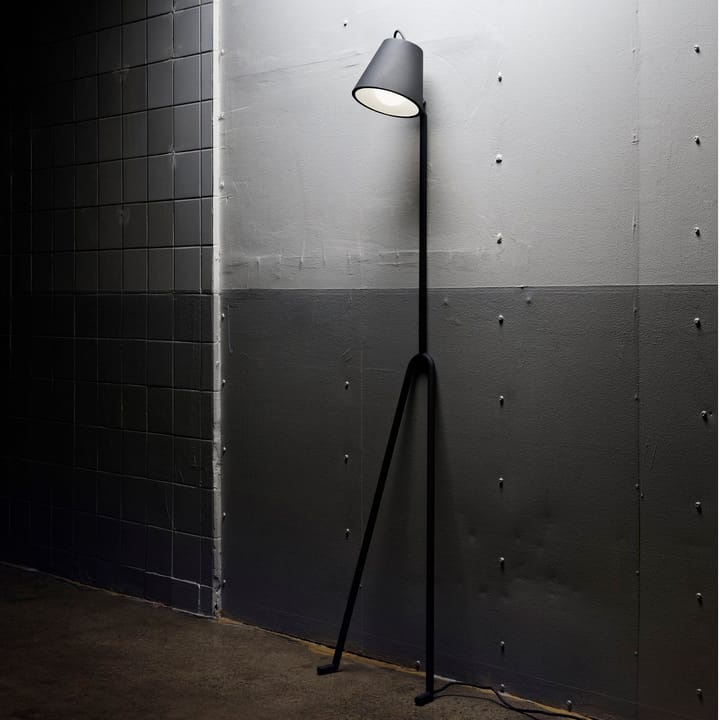 Lámpara de pie Mañana, gris Design House Stockholm