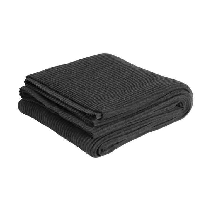 Manta Pleece 140x160 cm - Gris oscuro - Design House Stockholm