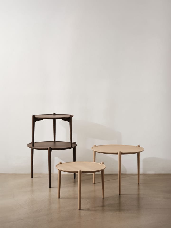 Mesa auxiliar alta Aria 46 cm, Light oak Design House Stockholm