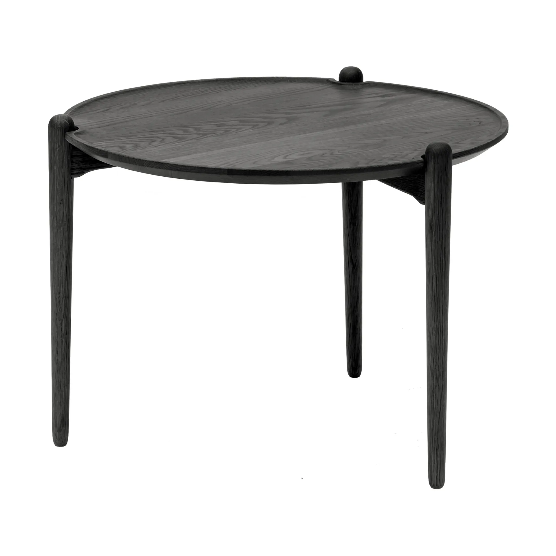 Mesa auxiliar alta Aria 46 cm, Negro roble Design House Stockholm