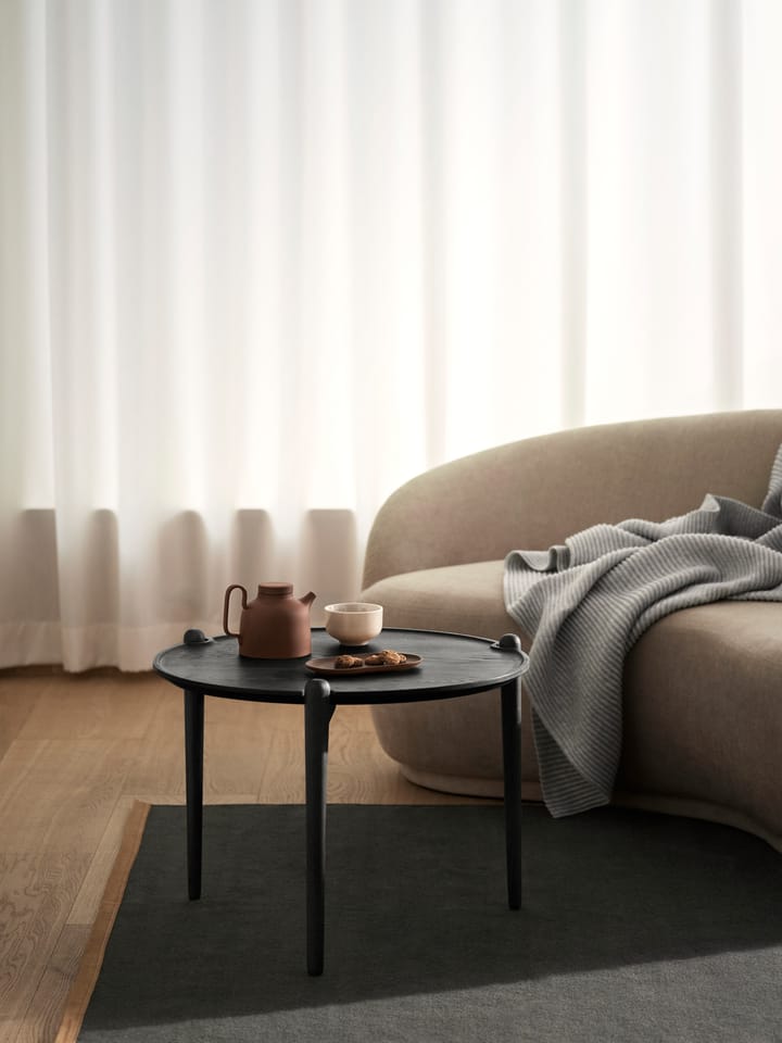Mesa auxiliar alta Aria 46 cm, Negro roble Design House Stockholm