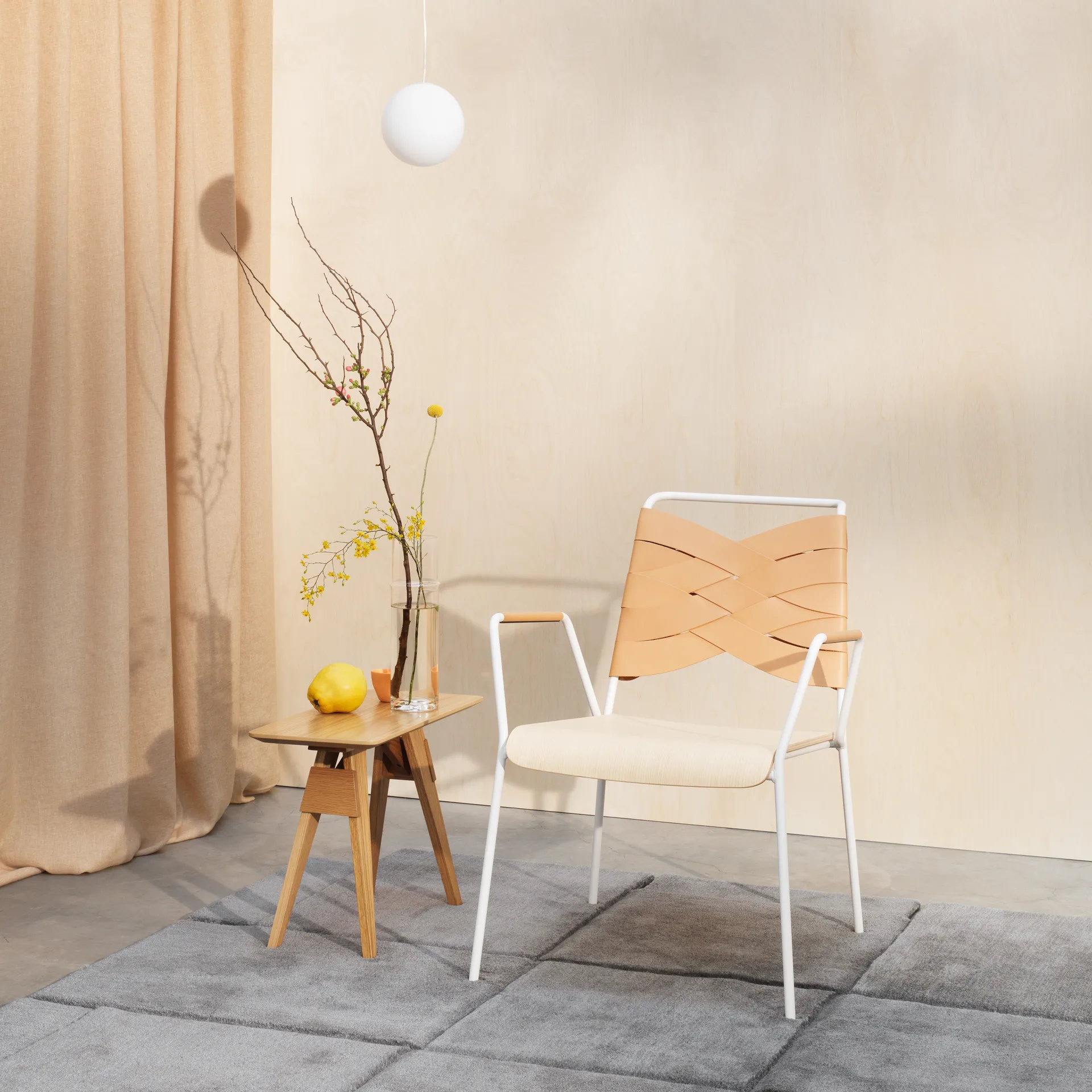 Mesa auxiliar Arco S, roble Design House Stockholm