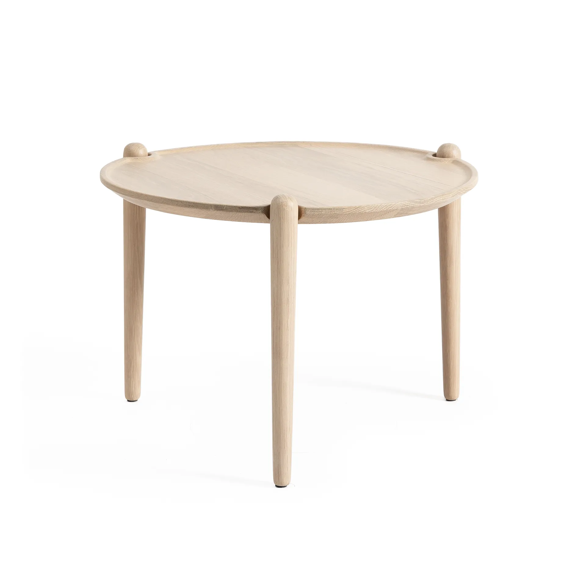 Mesa auxiliar baja Aria 37 cm, Light oak Design House Stockholm