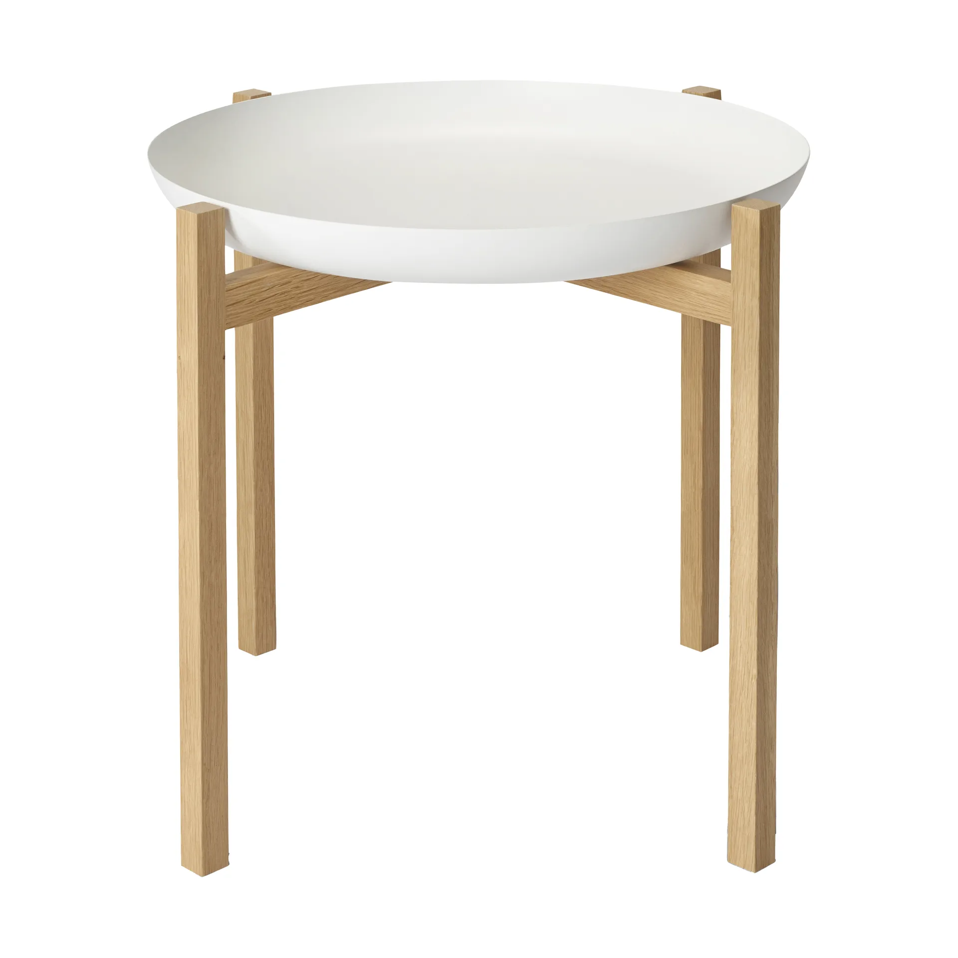 Mesa auxiliar Tablo Table Set, High white Design House Stockholm