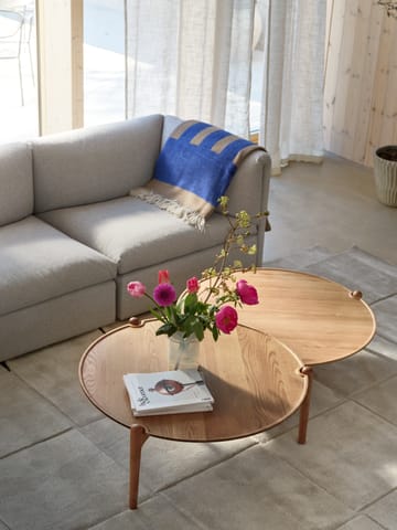 Mesa de centro Aria Ø90 cm - Roble 30 cm - Design House Stockholm