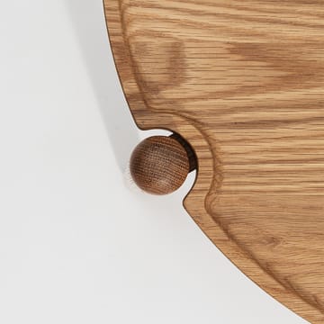 Mesa de centro Aria Ø90 cm - Roble 30 cm - Design House Stockholm