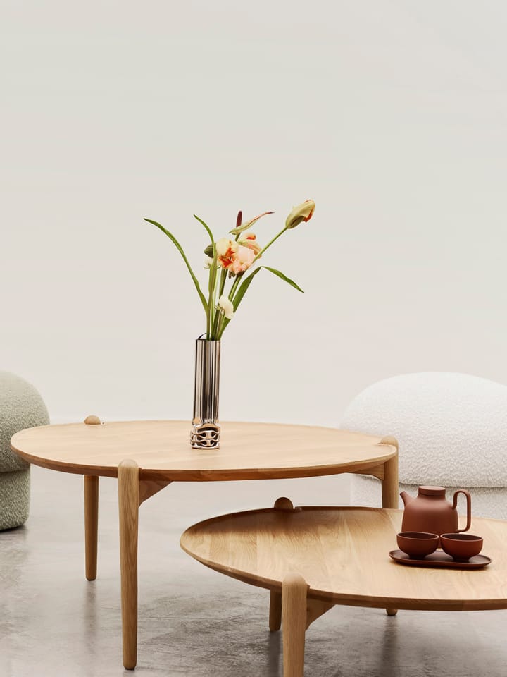 Mesa de centro Aria Ø90 cm, Roble 42,5 cm Design House Stockholm