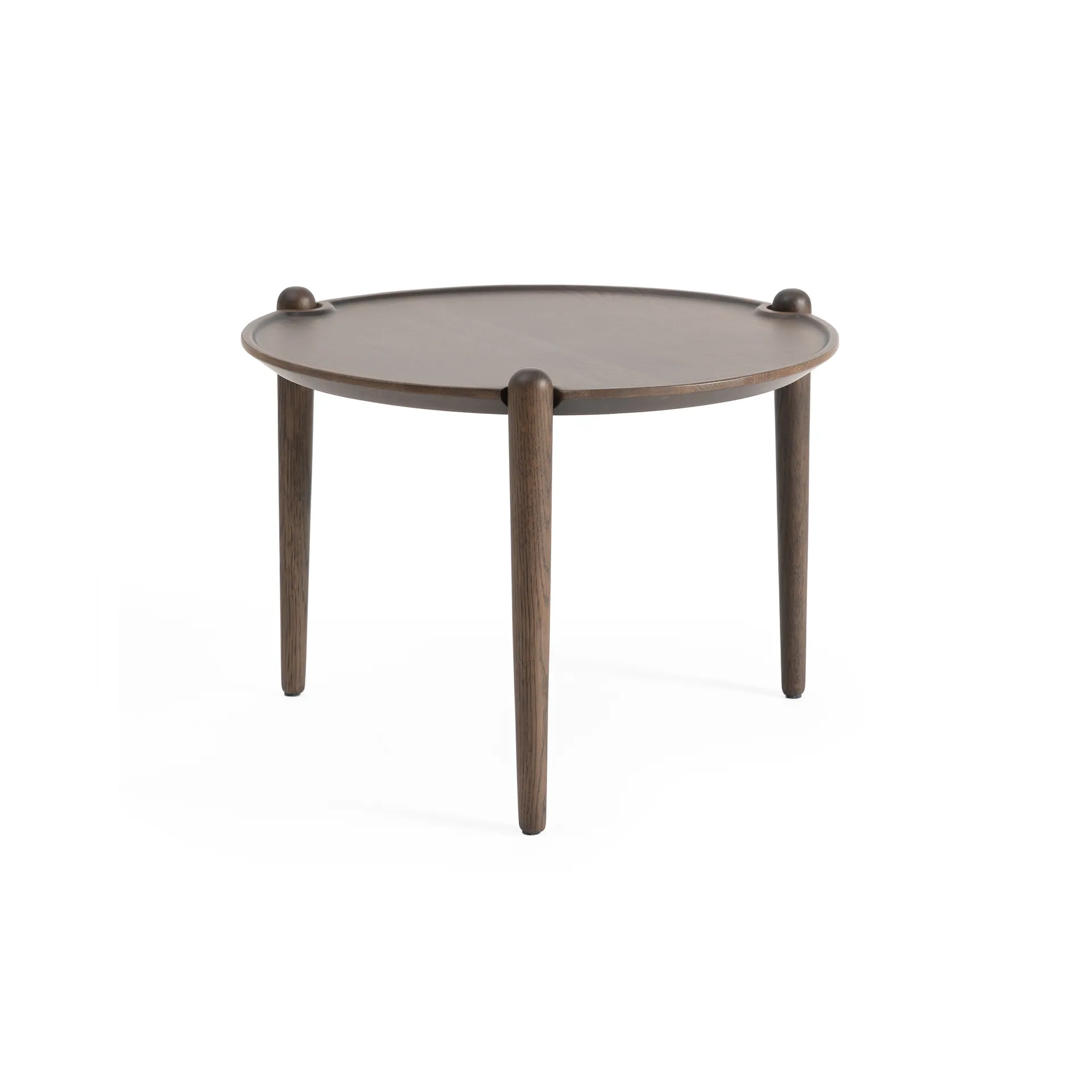 Mesa de centro Aria, Dark oak, Ø50x37 cm Design House Stockholm