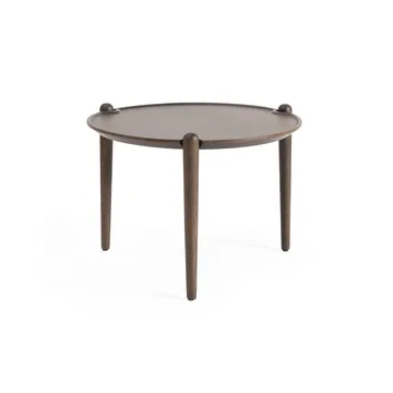 Mesa de centro Aria - Dark oak, Ø50x37 cm - Design House Stockholm