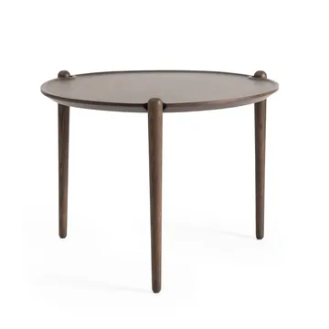 Mesa de centro Aria - Dark oak, Ø60x46 cm - Design House Stockholm
