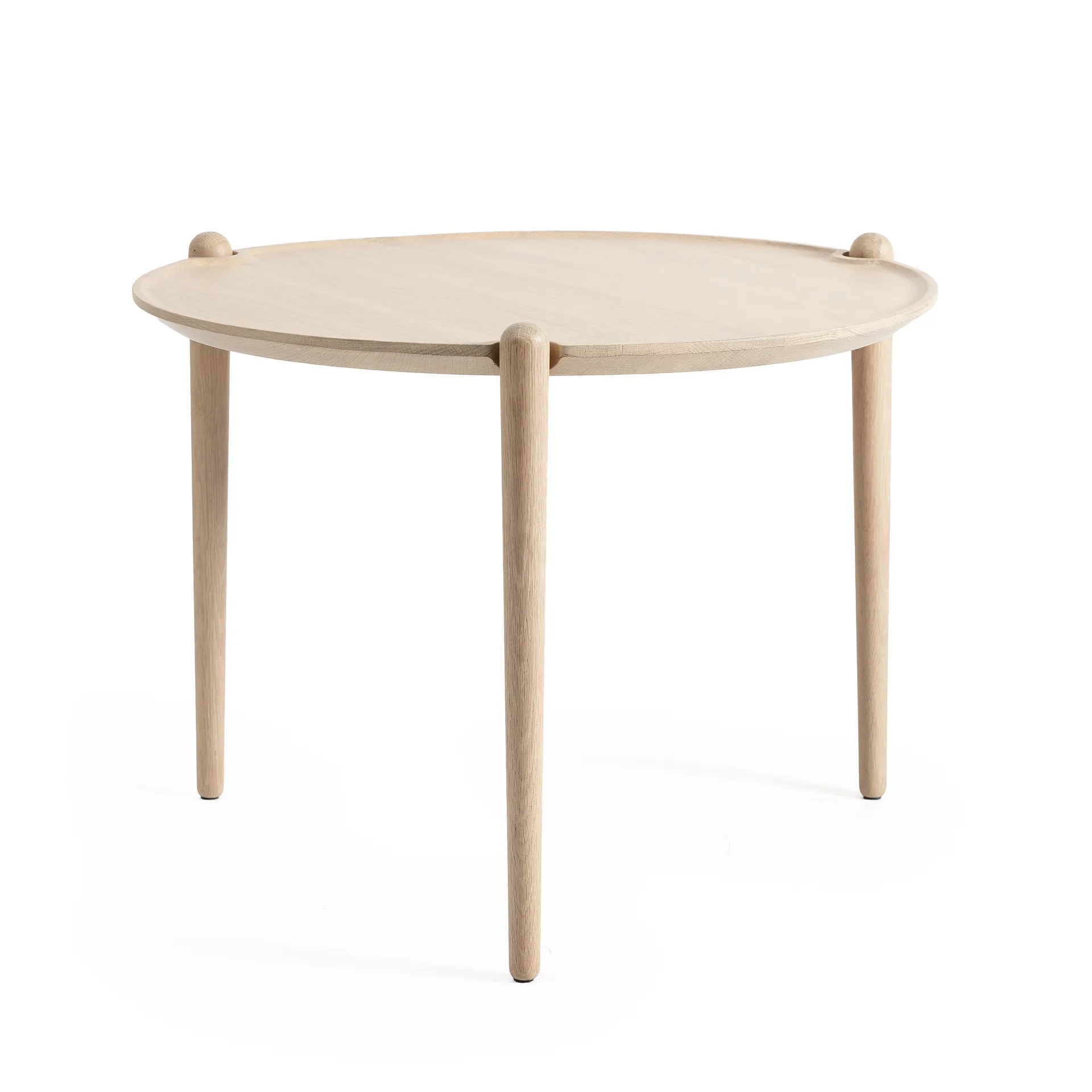 Mesa de centro Aria, Light oak, Ø60x46 cm Design House Stockholm