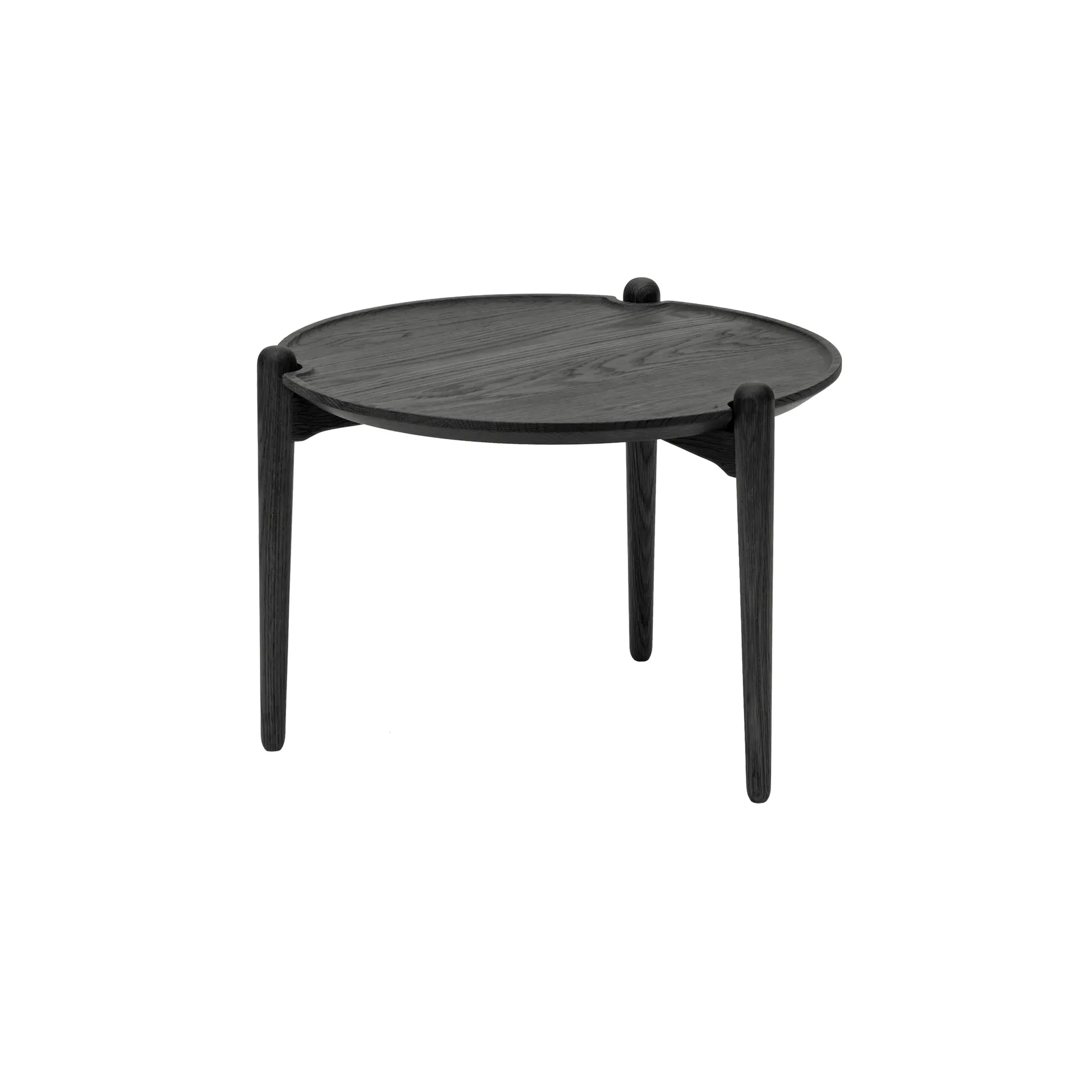 Mesa de centro Aria, Negro roble, Ø50x37 cm Design House Stockholm
