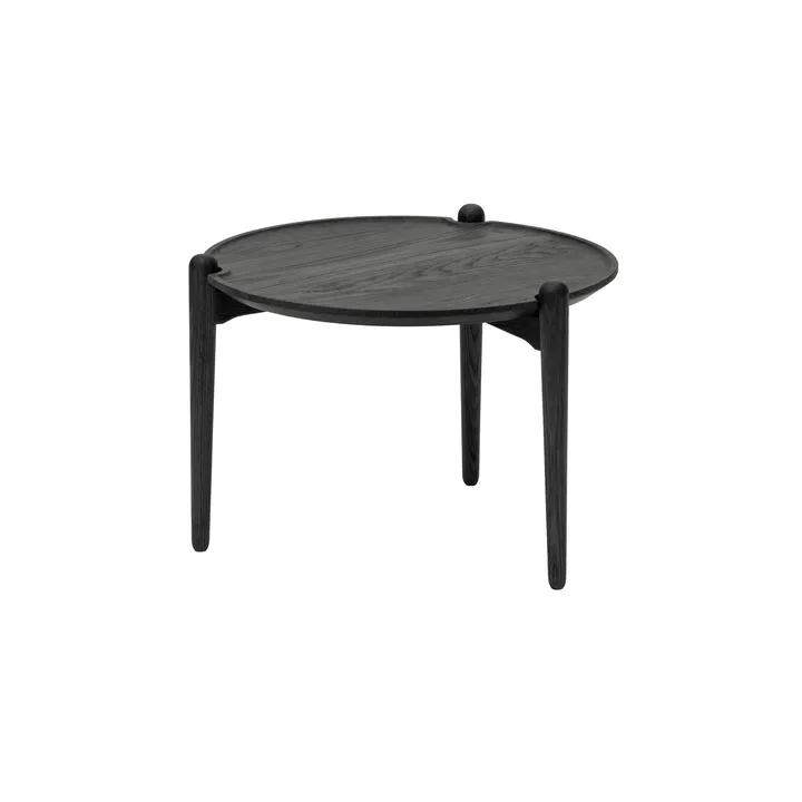 Mesa de centro Aria - Negro roble, Ø50x37 cm - Design House Stockholm