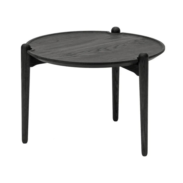 Mesa de centro Aria - Negro roble, Ø50x37 cm - Design House Stockholm