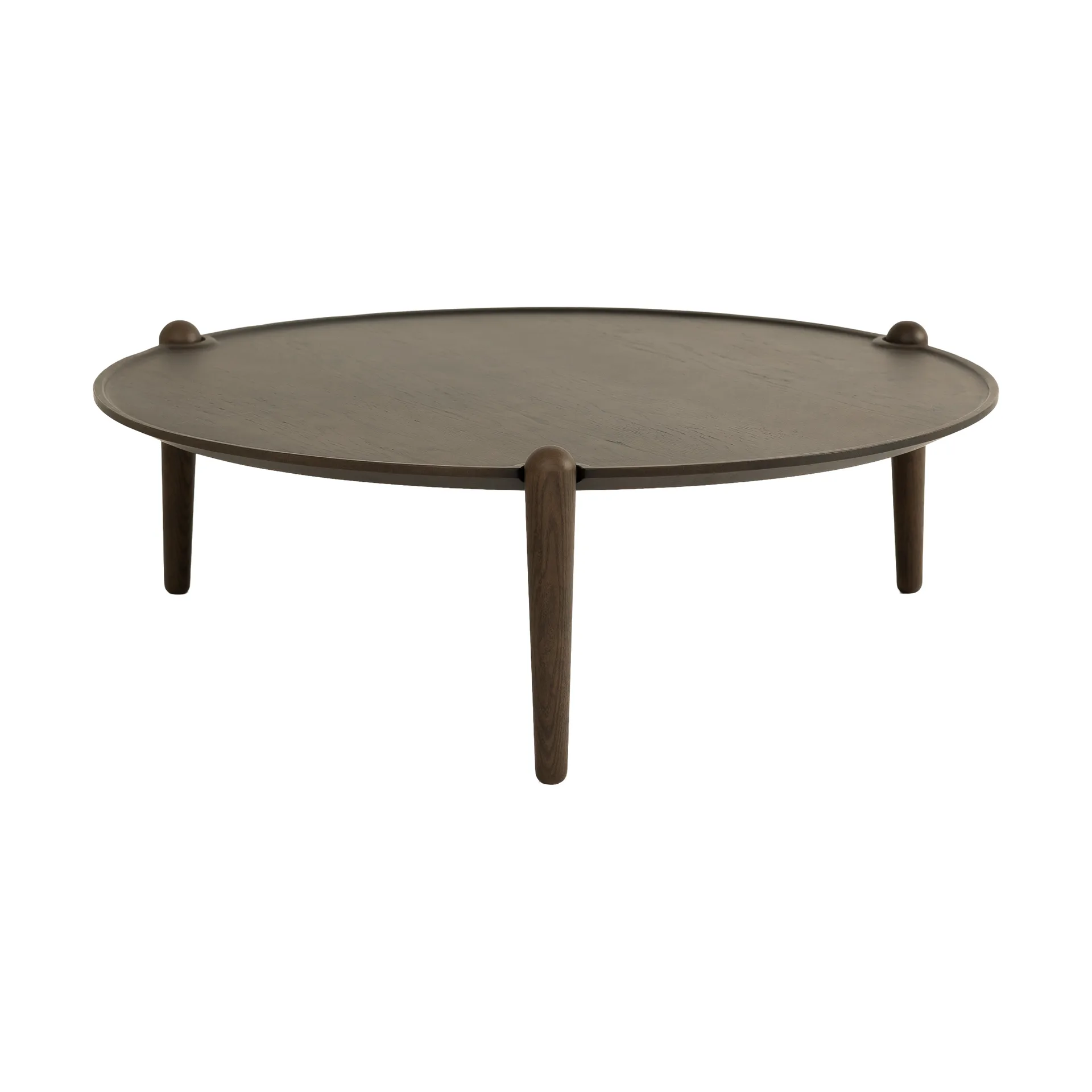 Mesa de centro Aria, Roble oscuro, Ø90 × 30 cm Design House Stockholm