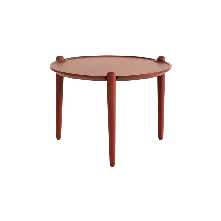 Mesa de centro Aria - Rojo, Ø50 × 37 cm - Design House Stockholm