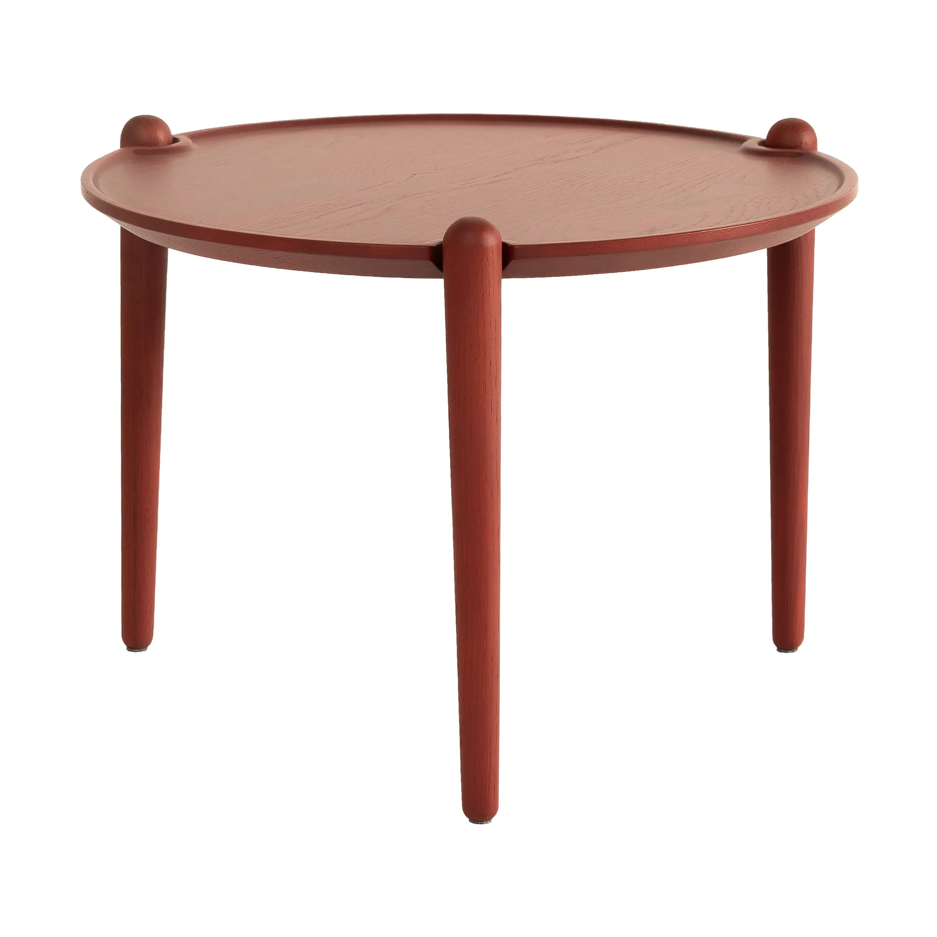 Mesa de centro Aria, Rojo, Ø50 × 37 cm Design House Stockholm