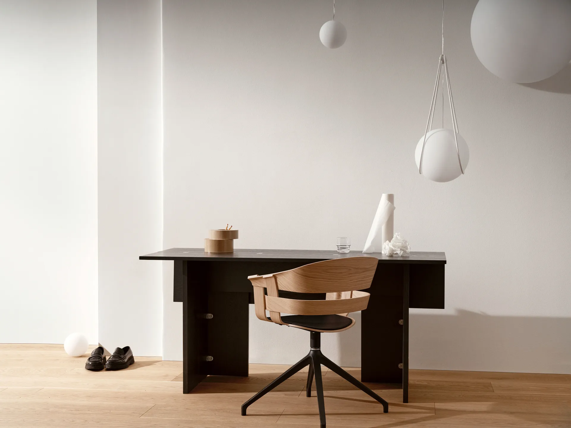 Mesa Flip, Negro 160 cm Design House Stockholm