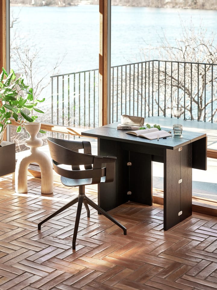 Mesa Flip, Negro 90 cm Design House Stockholm