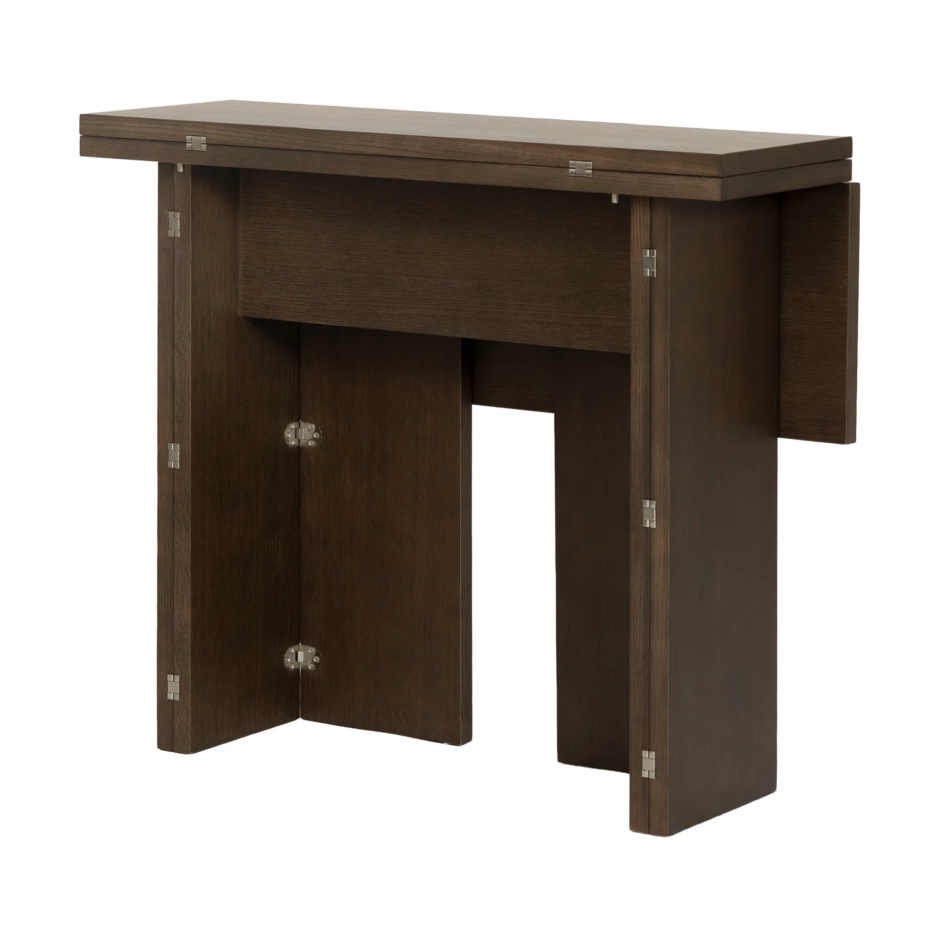 Mesa Flip, Roble oscuro, 90 cm Design House Stockholm