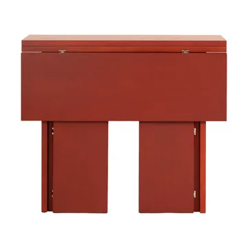 Mesa Flip - Rojo, 90 cm - Design House Stockholm