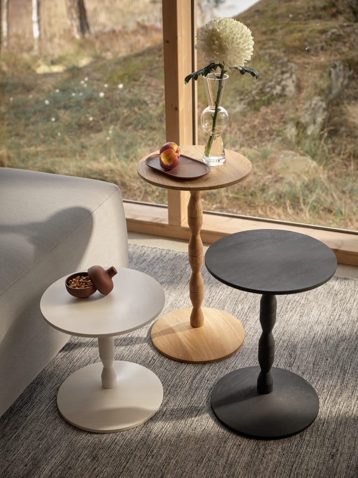 Mesa Pedestal Ø31x67,5 cm, Oak Design House Stockholm