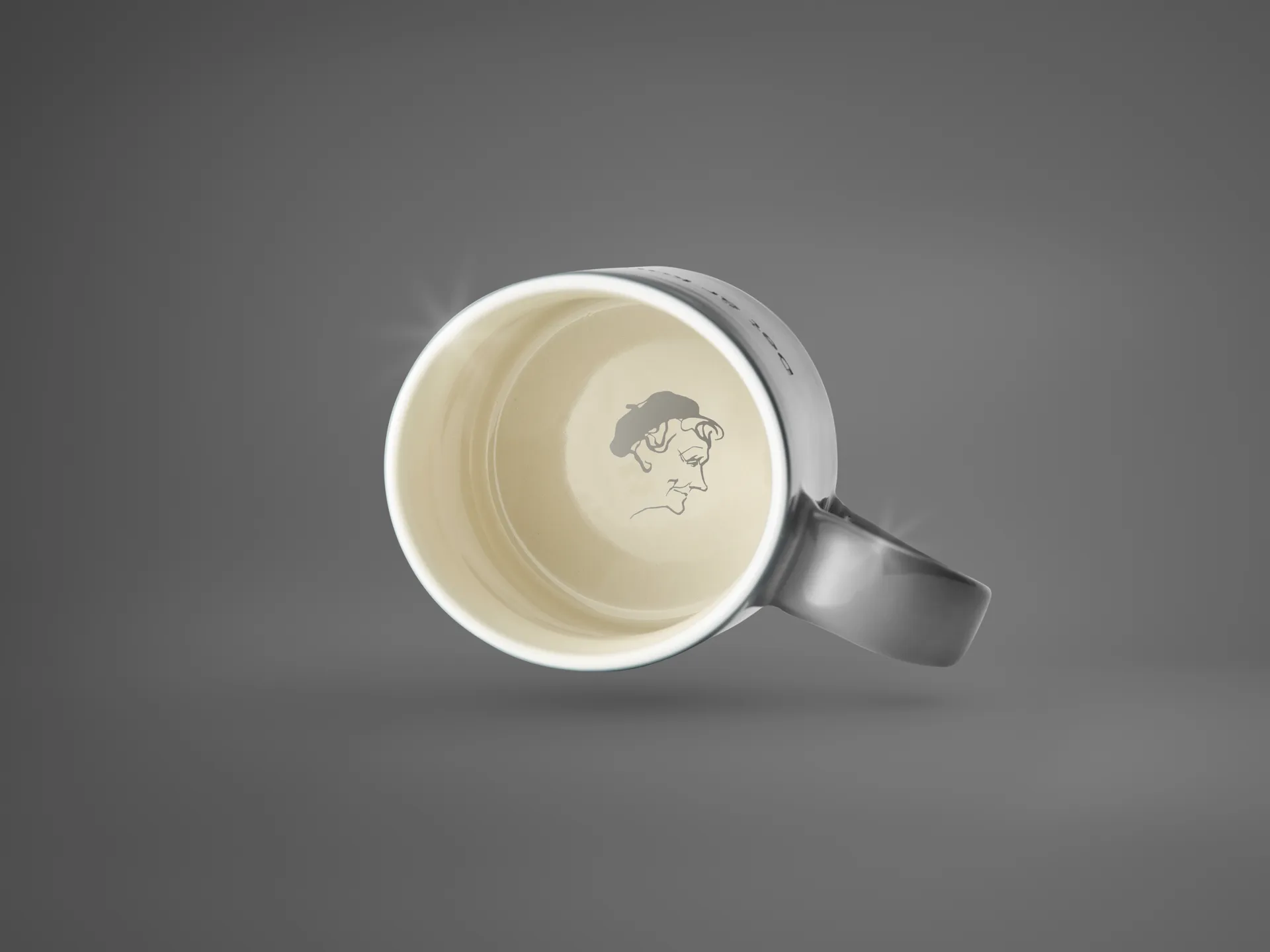 Mug Astrid Lindgren, Give the children love, gris-sueco Design House Stockholm