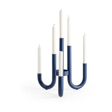 Portavelas Turn - Blue - Design House Stockholm