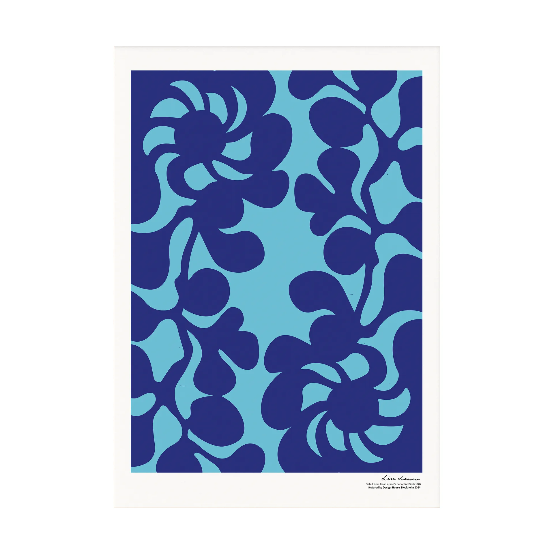 Póster Birds 1967, 50x70 cm, N.º 4 Design House Stockholm