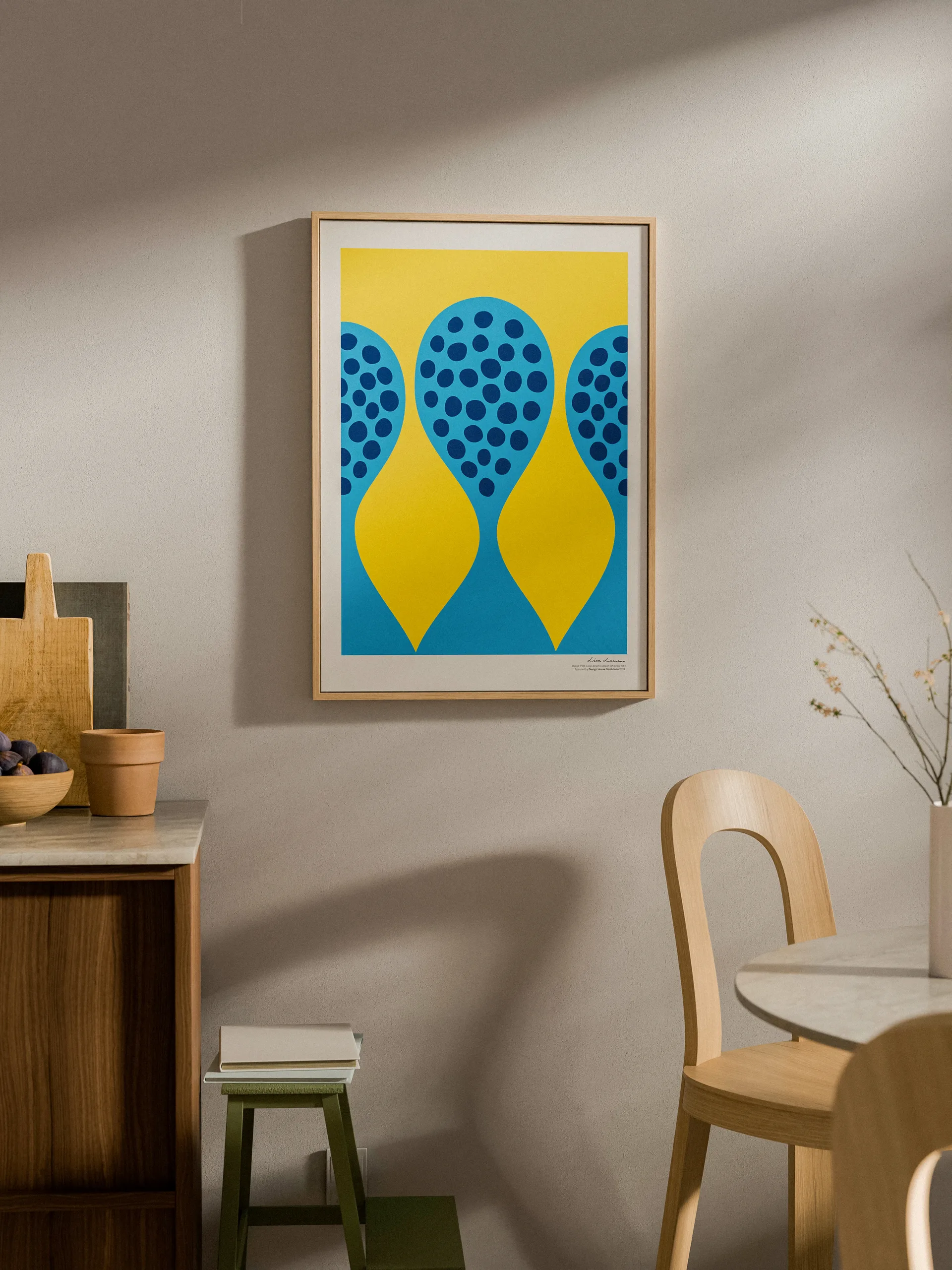 Póster Birds 1967, 50x70 cm, N.º 5 Design House Stockholm